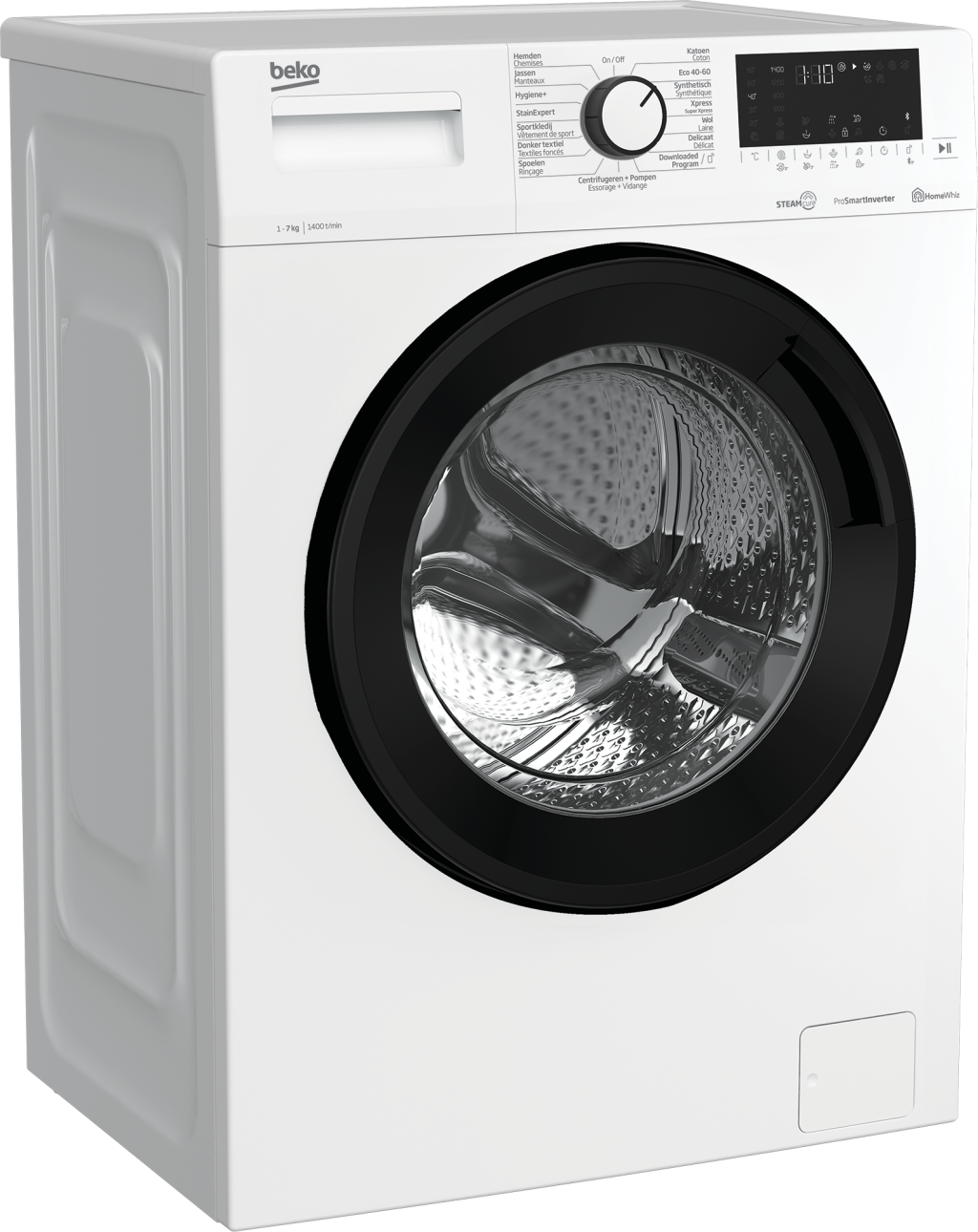 Wasmachine 1400 toeren 7 kilo  display